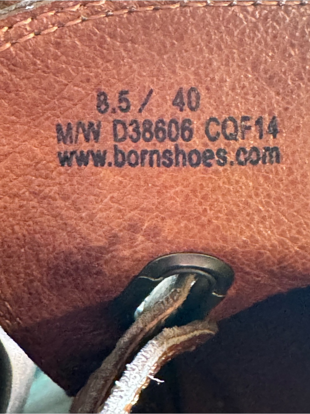 Born Brown Leather Buckle Strap Ankle Boots D38606 COF14 Women’s Size 8.5 - Picture 8 of 8